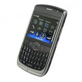 Black FLY-YING F020 Quad Band Dual Card TV Cell Phone With Qwerty Keyboard