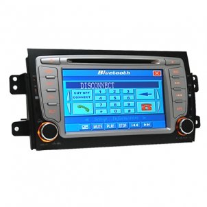7.0 Inch 2 DIN Car DVD Player HL-8165 without GPS Special for SUZUKI SX4