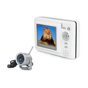 2.4GHz 4-channel wireless mobile baby monitor Set with night vision Camera