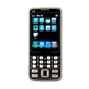 I8 Tri Band Dual Card Dual Standby Dual Camera Metal Cover Flat Touch Screen Bar Cell Phone