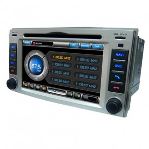 7.0 Inch 2 Din Car DVD Player HL-8708G with GPS Special for Hyundai 09 NEW SANTA FE