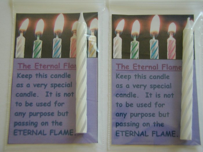 24 Eternal Flame Scout SWAPS KIT for Girls