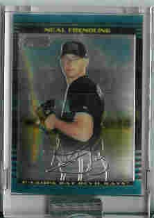 Neal Frendling Tampa Bay Devil Rays 2002 Bowman Chrome Uncirculated Rookie Card