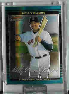 Kelly Ramos Boston Red Sox 2002 Bowman Chrome Uncirculated Rookie Card