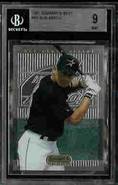 Bob "Bobby" Abreau New York Yankees 1995 Bowman's Bests Rookie Card BGS 9.0