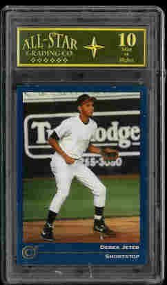 Derek Jeter New York Yankees 1992 Classic Collectors Club Mint 10