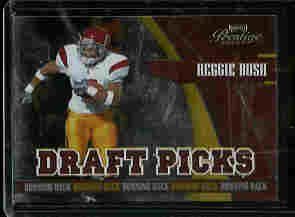 Reggie Bush New Orleans Saints 2006 Playoff Draft Picks Foil SN #/100