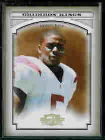 Reggie Bush New Orleans Saints 2006 Donruss Threads College Gridiron Kings Gold SN#/100