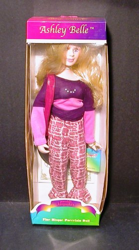 Ashley Belle Porcelain Doll 16" New In Box - EC