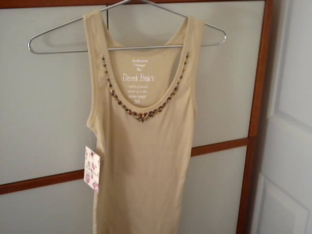 embellished beaded tank top with free next day shipping