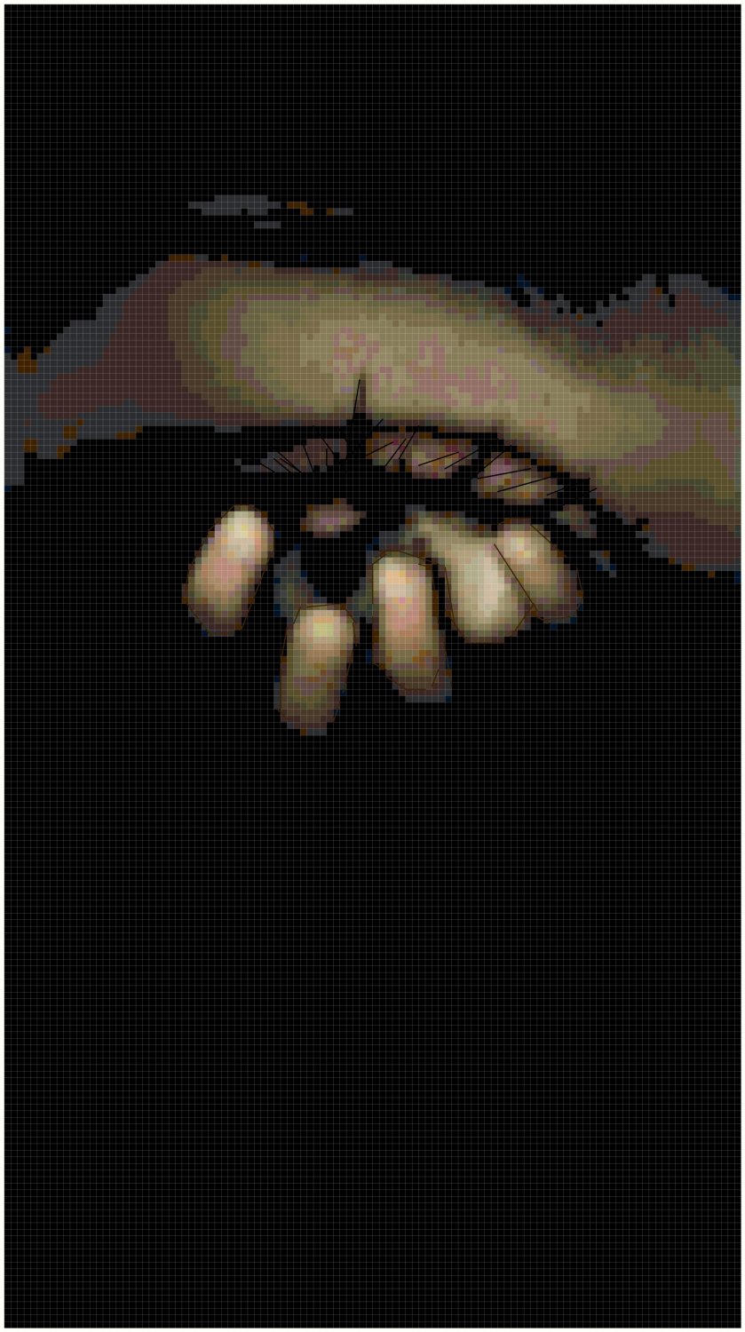 Scary Eye Original Cross Stitch Pattern