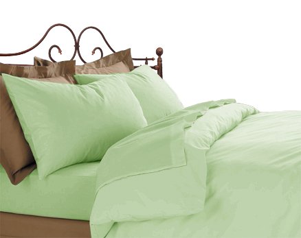 500TC Pillowcase 100% Egyptian Cotton Sage Color