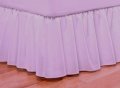 Queen Size Bed skirt 300TC Nile valley Cotton Lavender Color