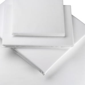 Flat sheet 500 thread counts queen size pure Egyptian cotton white