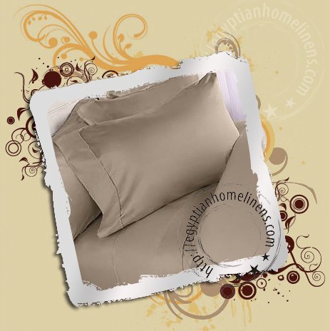 Duvet Cover 1200TC Calking Taupe Luxury Egyptian Cotton Duvet Cover Sets