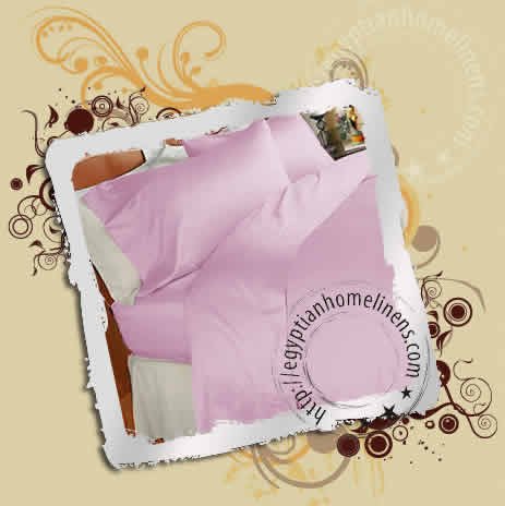 3PC Duvet Covers 1000-TC Egyptian Cotton Lavender
