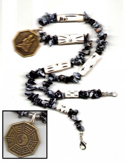 Oriental Peace Charm Necklace
