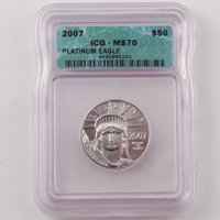2007 American Eagle $50 Platinum - Certified 70