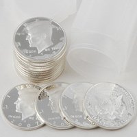2007 Kennedy Half Dollar Roll of 20 - SILVER PROOF
