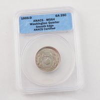 1999 Georgia Quarter - Broadstruck Smooth Edge