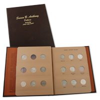 Susan B Anthony Collection - Uncirculated and Proof - Dansco Album