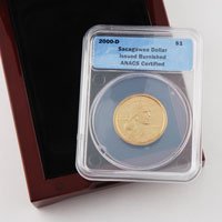 2000 Sacagawea Dollar - Burnished Finish - Certified ANACS