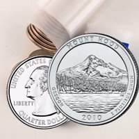 2010 Mt. Hood Quarter Roll - Philadelphia Mint - Uncirculated
