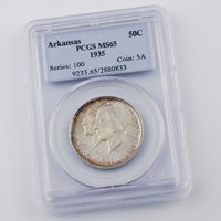 1935 Arkansas Half Dollar MS65