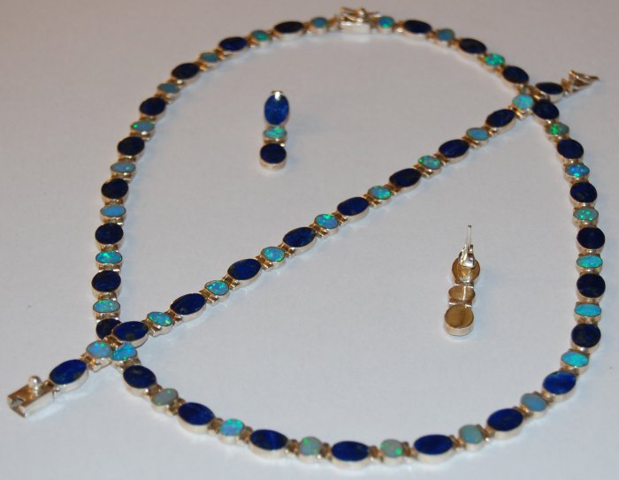 Lapislazuli Opal Set