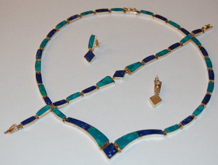 Lapislazuli Turquoise Set