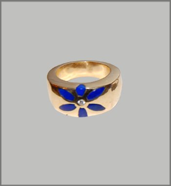 Lapislazuli Gold Ring