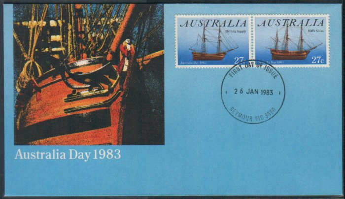Australia FDC / First Day Cover : 1983 Australia Day 26 Jan 1983
