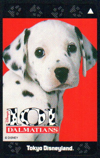Japan / Japanese Phonecard : Tokyo Disneyland 101 Dalmatians
