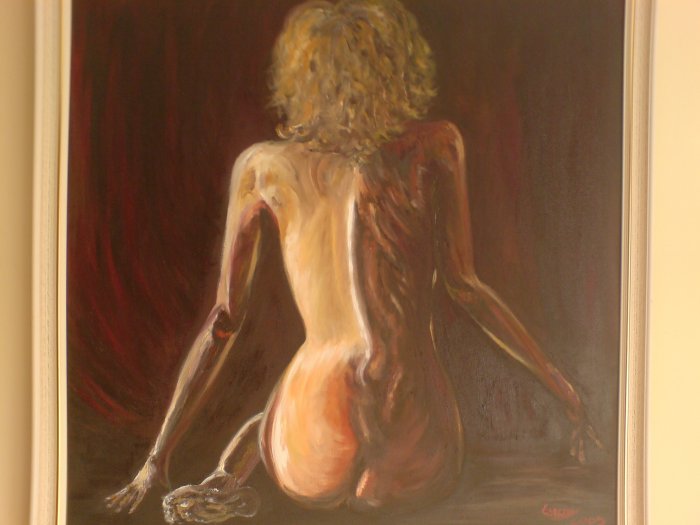 Nude oil on canvas