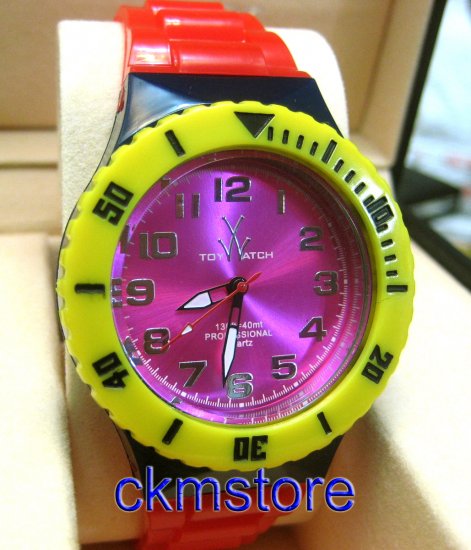 colorful UNISEX WATCH - Yellow