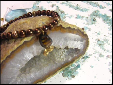 Copper Pearl and Tigers Eye