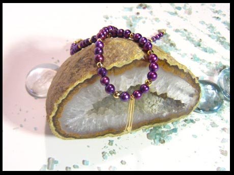 Dyed Purple Pearl