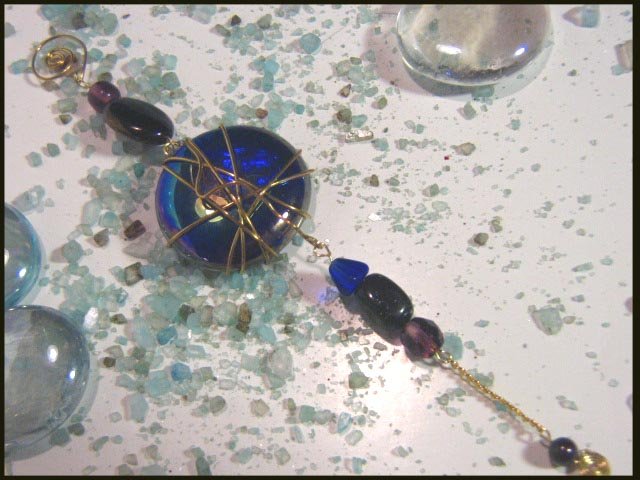 Bluegold Stone Charmed Treasures