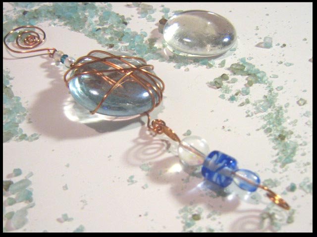 Blue Swirl Charmed Treasures