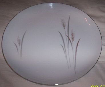 Platinum Wheat dinner plate