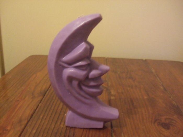 Mr. Moon candle