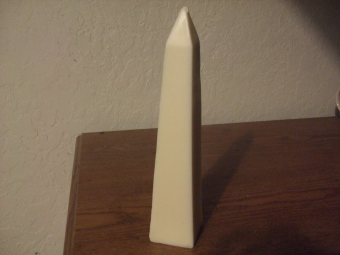 Obelisk candle