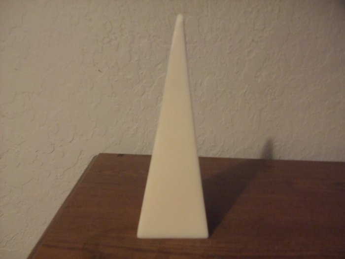 Tapered Pyramid candle