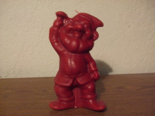 Happy Elf candle