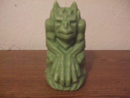 Gargoyle candle