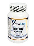 Biotin 5000 mcg SV1147 60 Capsules