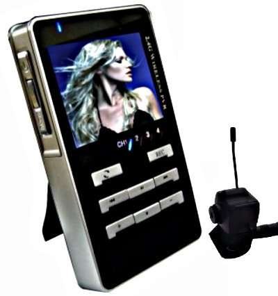 2.5 Inch Screen Wireless Receiver + Mini Camera