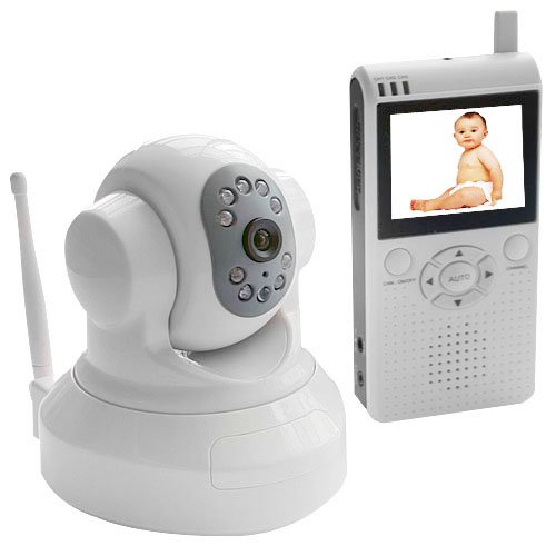 Remote Pan Wireless Baby Security Monitor