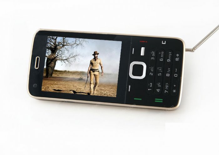 Quad-Band Dual card dual standby touch screen TV mobile phone