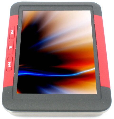16GB 3.0 Inch RM/RMVB MP5 Player - Red / Black